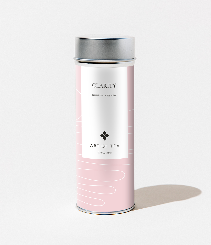 Artisan Tea Tin Clarity Tea | Set of 6 Tall Retail Canisters – Art of ...